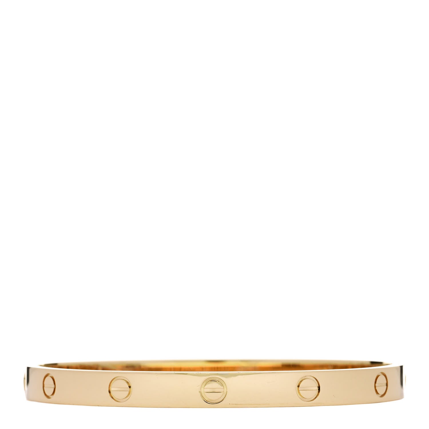 Cartier 18K Yellow Gold LOVE Bracelet 19 2 of 9
