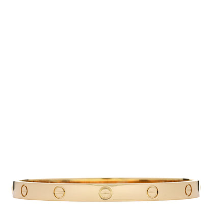 Cartier 18K Yellow Gold LOVE Bracelet 19 2 of 9