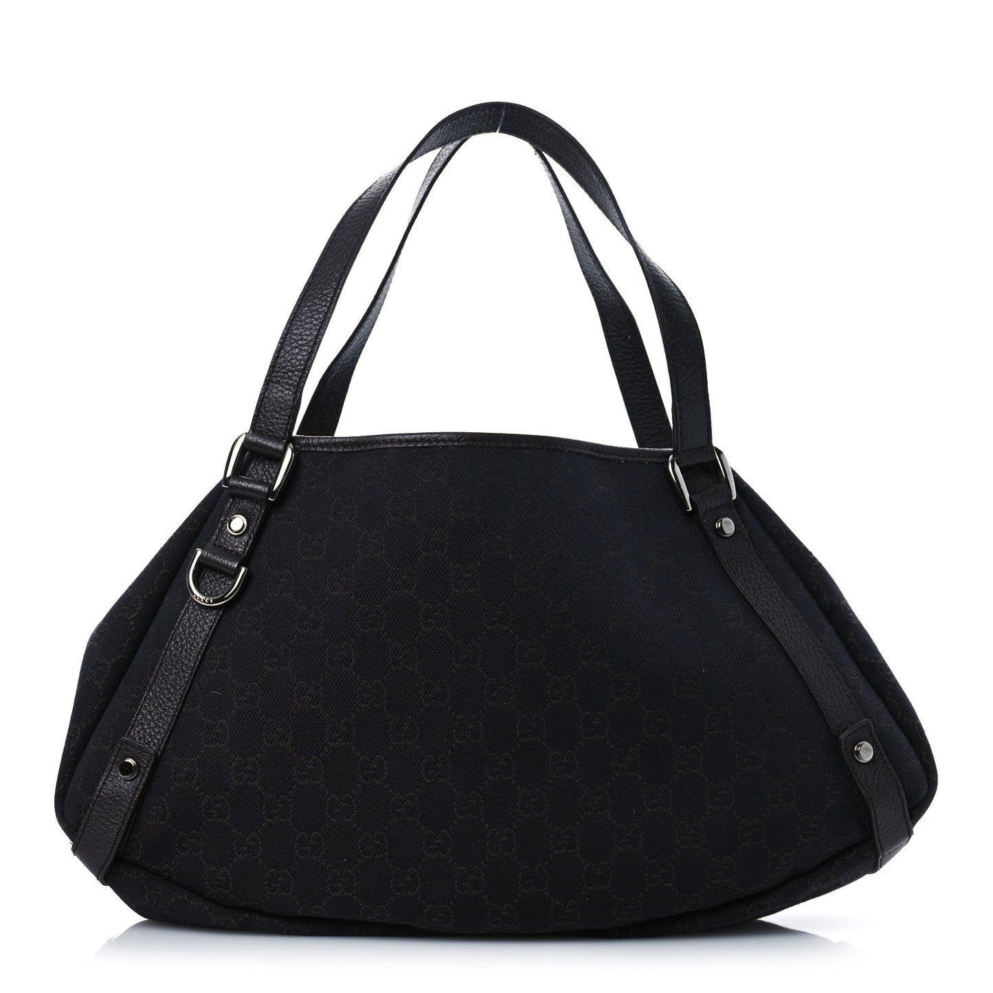 Monogram Medium Abbey Shoulder Bag Chocolate