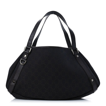 Gucci Monogram Medium Abbey Shoulder Bag Chocolate 1 of 13