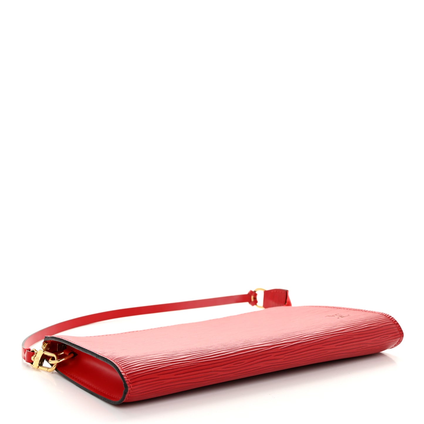 Epi Pochette Accessories 21 Castillan Red
