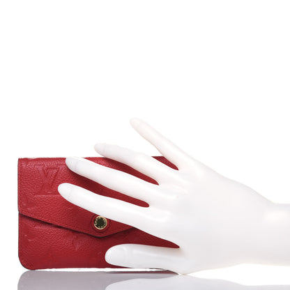 Louis Vuitton Empreinte Key Pouch Cherry 2 of 9