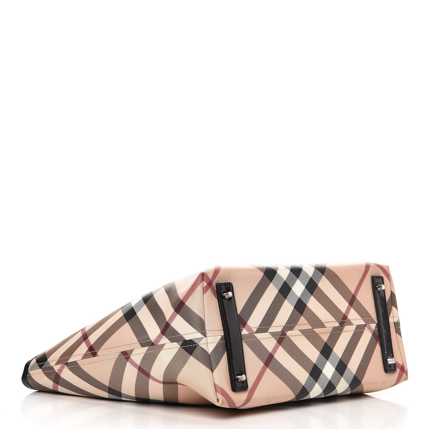 Nova Check Large Nickie Tote Black