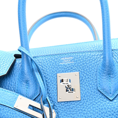 Hermes Togo BIRKIN 30 Bleu Zanzibar 6 of 10