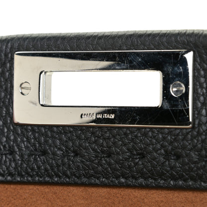 Fendi Cuoio Romano Selleria Bi-Color Large Peekaboo Iconic Satchel Black Mou 5 of 8