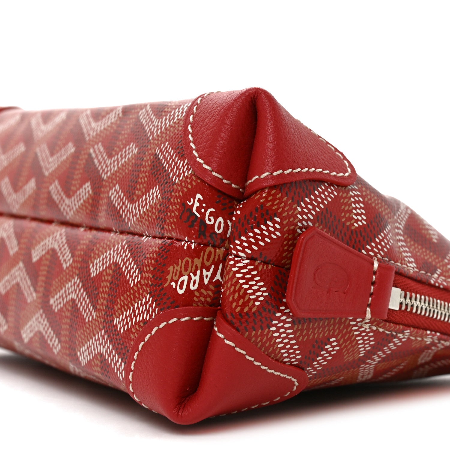 Goyard Goyardine Vendome Toiletry Pouch Red 8 of 8
