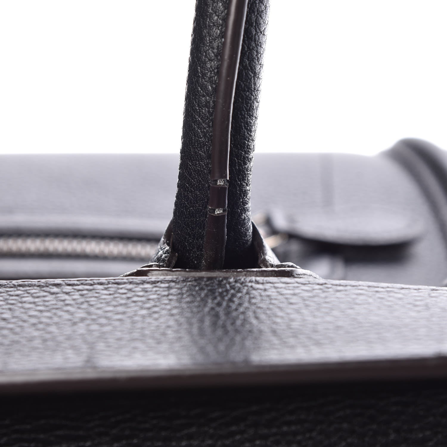 Celine Drummed Calfskin Mini Luggage Black 21 of 25