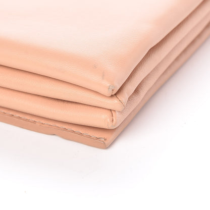 Celine Lambskin Rolled Soft Trio Clutch Flesh 8 of 8