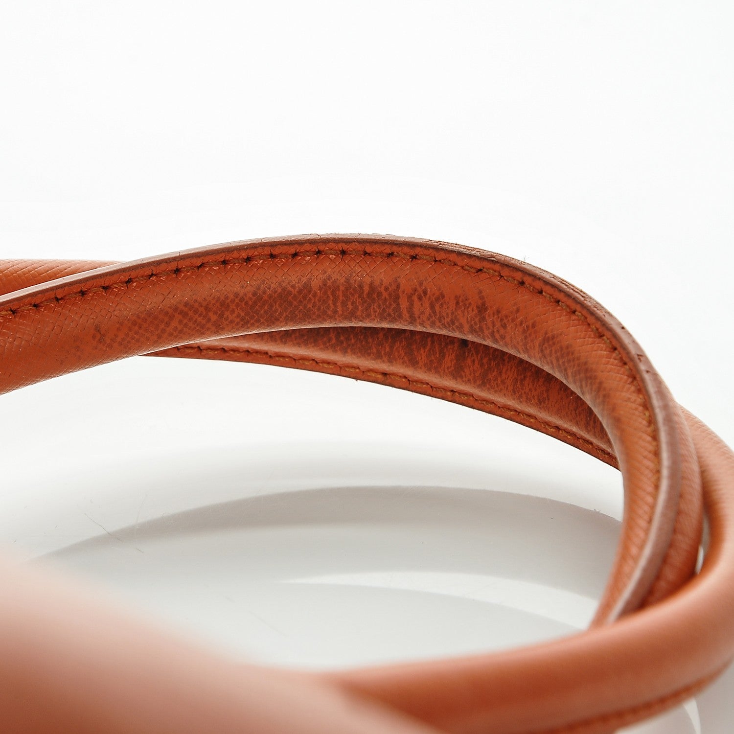 Prada Saffiano Lux Large Tote Papaya 9 of 9