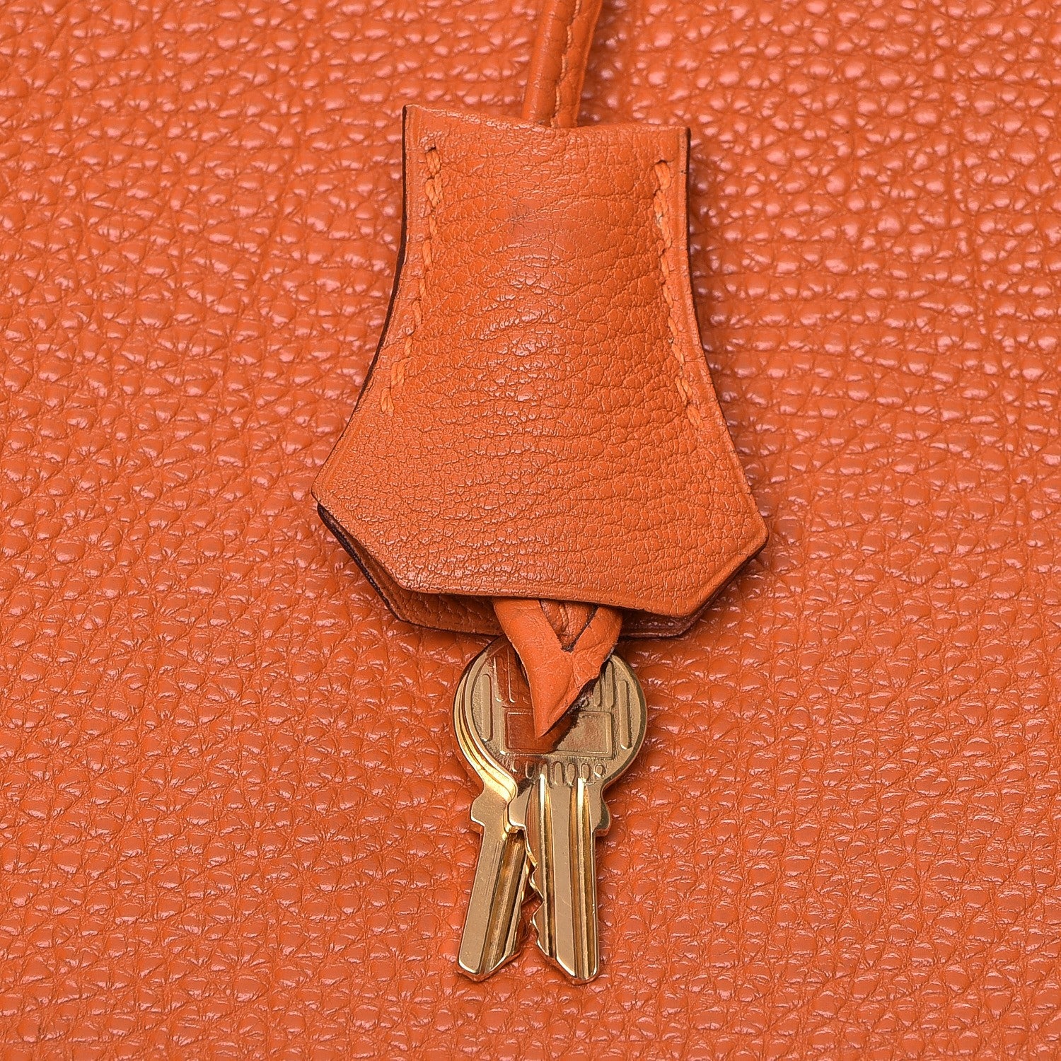 Hermes Togo Birkin 35 Orange 11 of 21