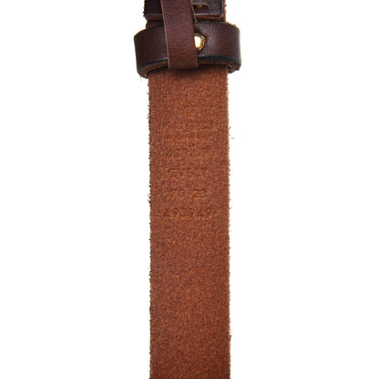 Gucci Faded Calfskin Double G 20mm Belt 70 28 Cuir 3 of 8