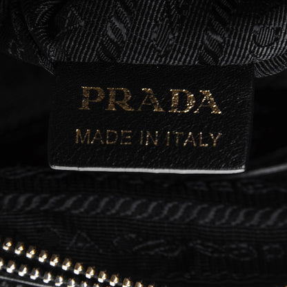 Prada Soft Calf Hobo Nero Black 7 of 8