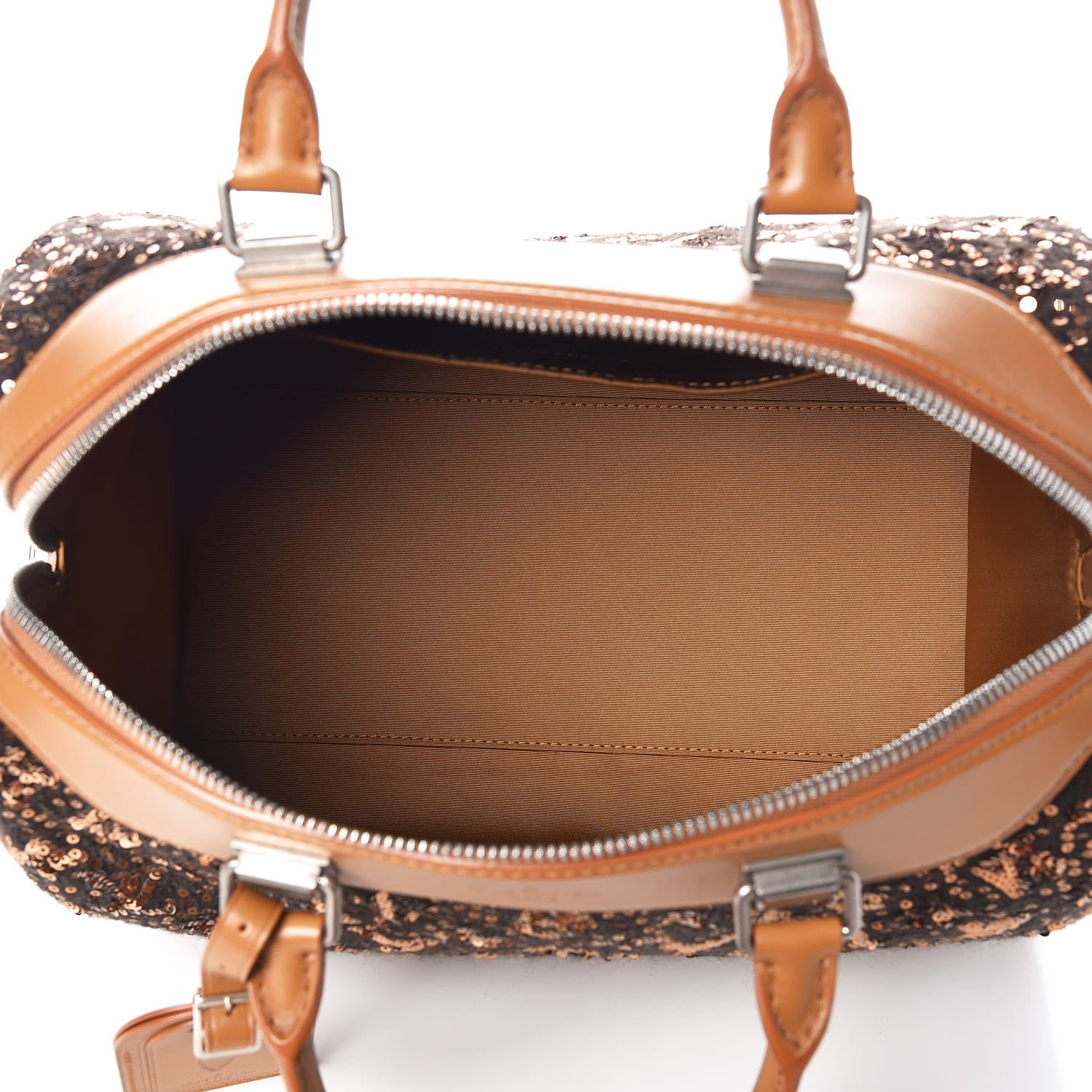 Louis Vuitton Sequin Monogram Sunshine Express Speedy Gold 7 of 9