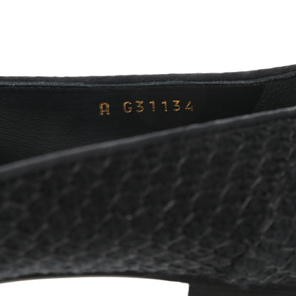 Chanel Tweed Sequin Camellia Mocassin Loafers 36.5 Black 8 of 8
