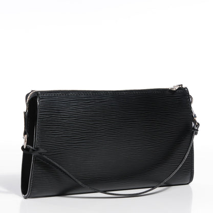 Louis Vuitton Epi Pochette Accessories 24 Black 3 of 7