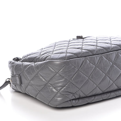 Chanel Aged Calfskin Medium Reissue Camera Case Grey 8 of 10