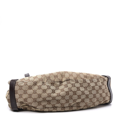 Gucci Monogram Medium Abbey Shoulder Bag Dark Brown 4 of 9