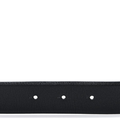 Chanel Calfskin Pearl Crystal CC Belt 85 34 Black 3 of 5