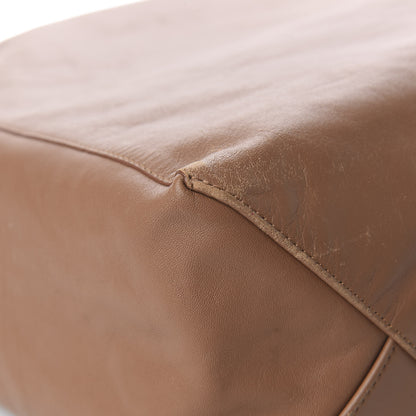 Celine Lambskin Vertical Cabas Beige Brown 15 of 21