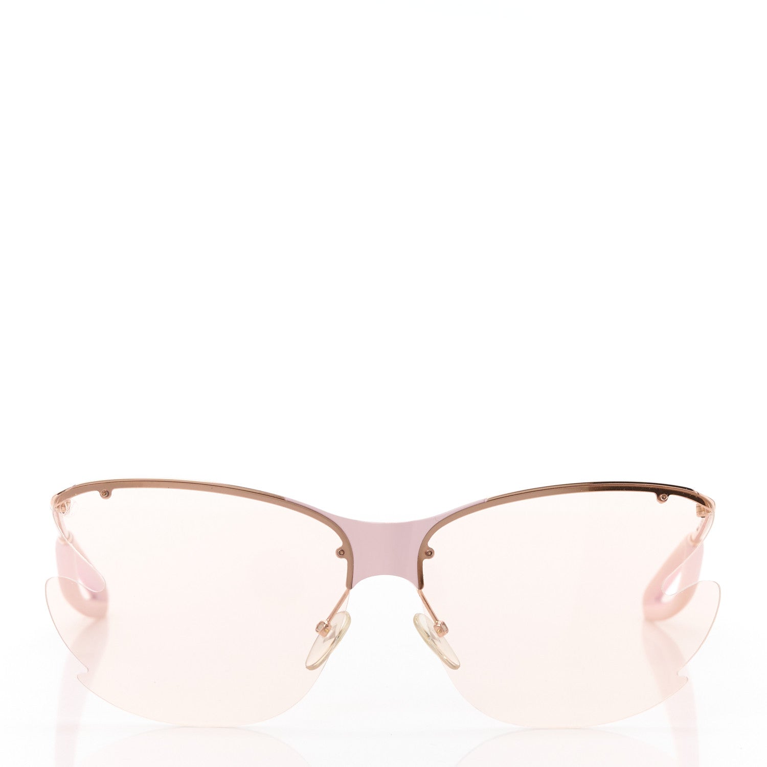 Louis Vuitton Bohemian Vuittony Square Sunglasses Z1234W Pink 2 of 8