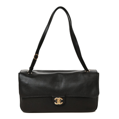 Chanel Grained Calfskin Small Souplissimo Maxi Flap Black 2 of 21