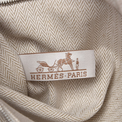 Hermes Canvas Barenia Fourbi 25 MM Pouch Naturel Fauve 6 of 10