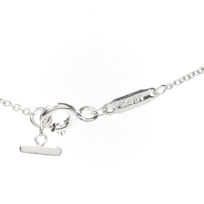 Tiffany Sterling Silver Small T Smile Pendant Necklace 4 of 5