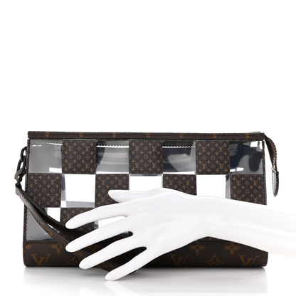 Louis Vuitton PVC Monogram Chess Standing Pouch 2 of 10