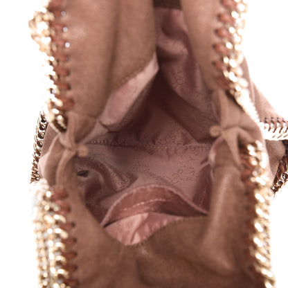 Stella McCartney Shaggy Deer Mini Falabella Fold Over Tote Pink 5 of 9