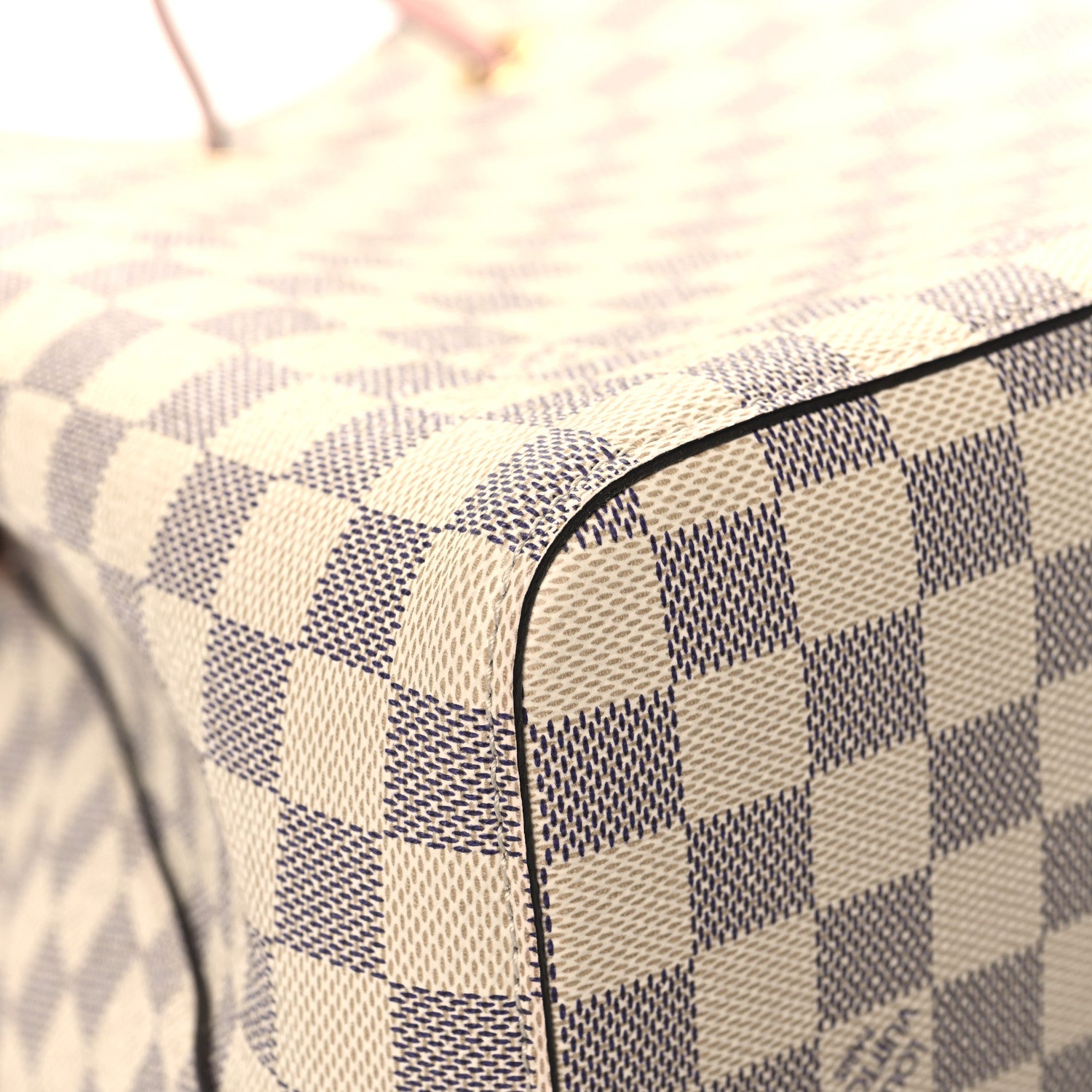 Louis Vuitton Damier Azur Neonoe MM Eau De Rose 10 of 11