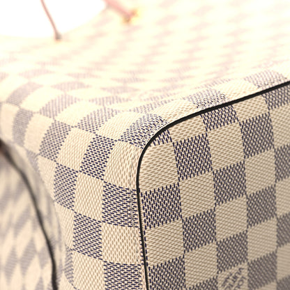 Louis Vuitton Damier Azur Neonoe MM Eau De Rose 10 of 11
