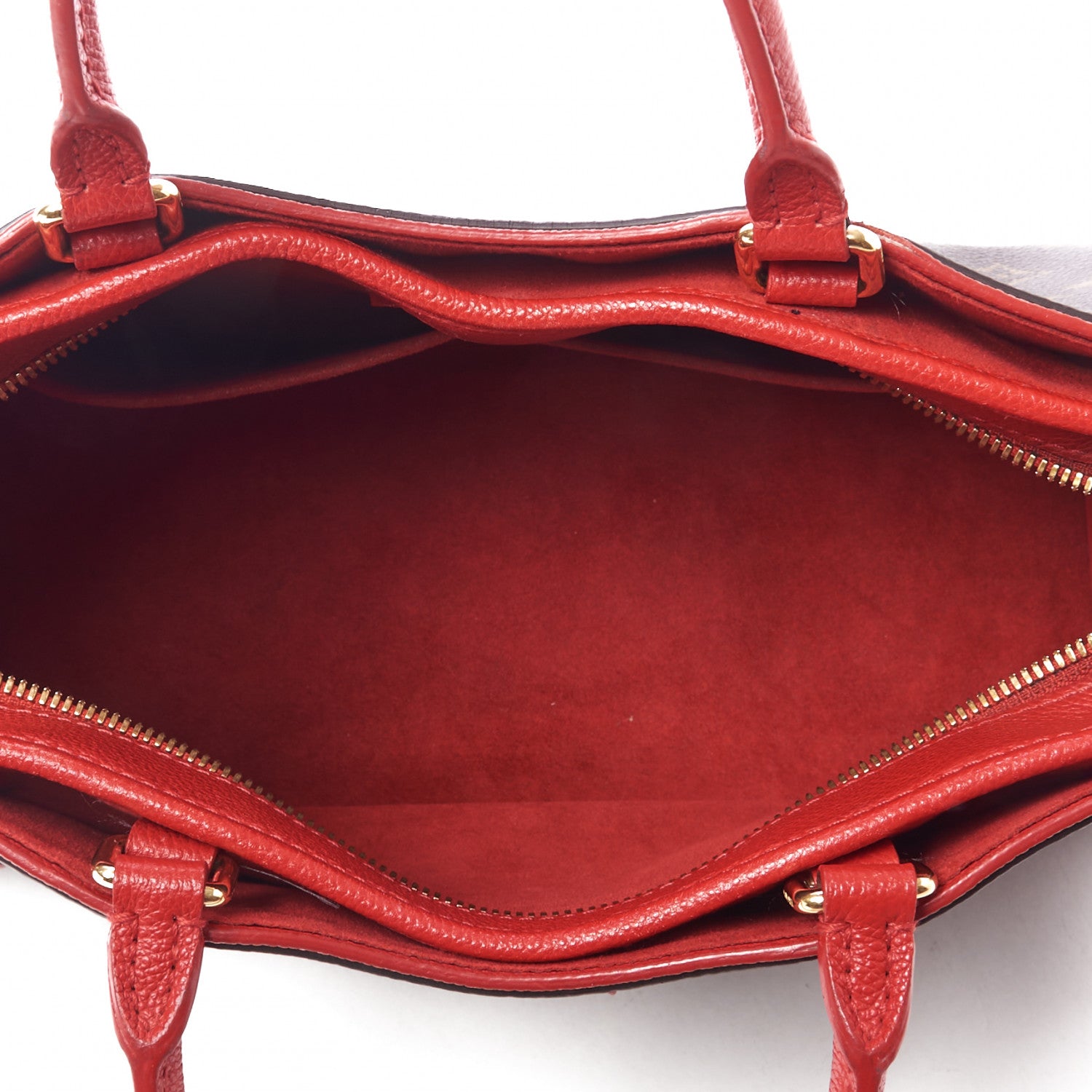 Louis Vuitton Monogram Popincourt PM Red 5 of 8