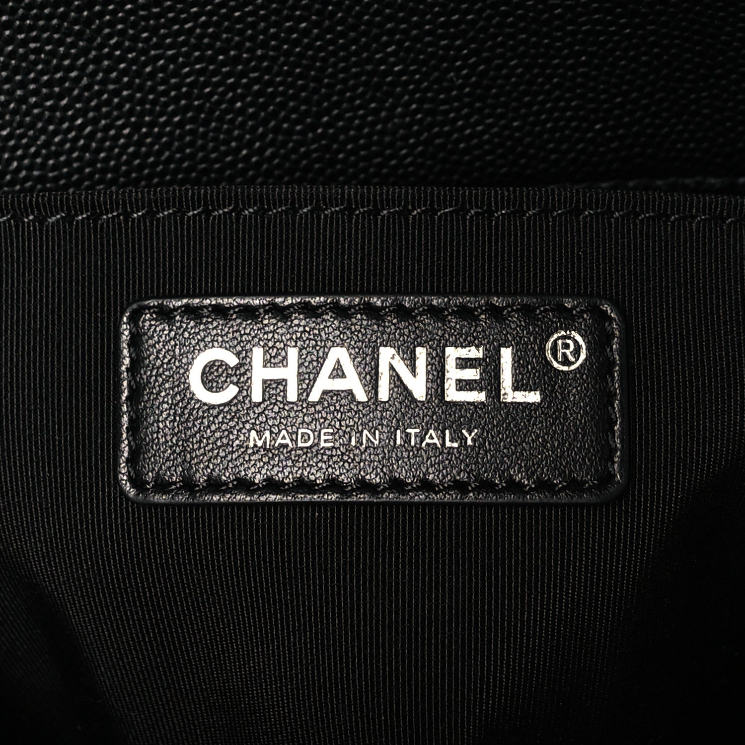 Chanel Caviar Quilted Medium Boy Flap Black 6 of 9