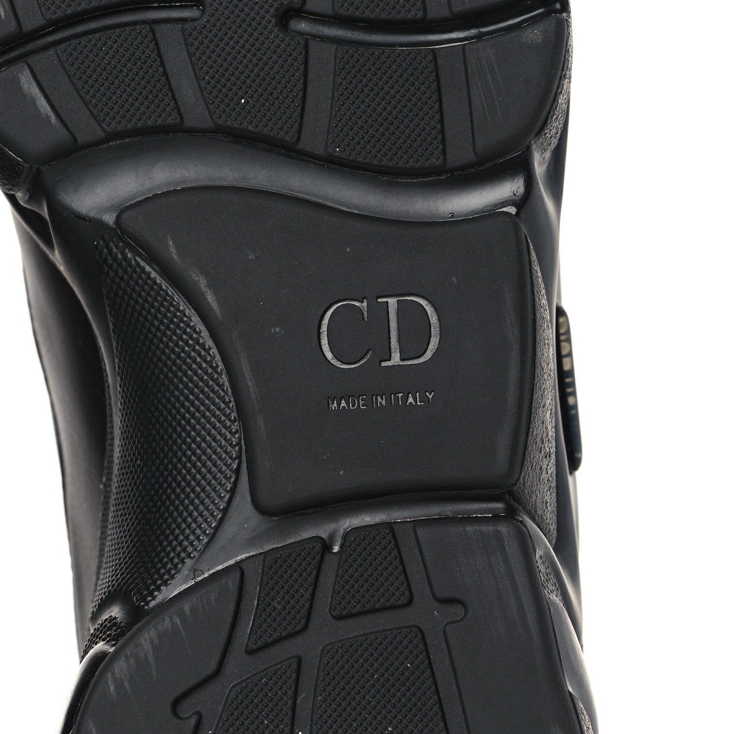 Christian Dior Technical Mesh Calfskin Womens B22 Sneakers 40 Black Pink 6 of 8