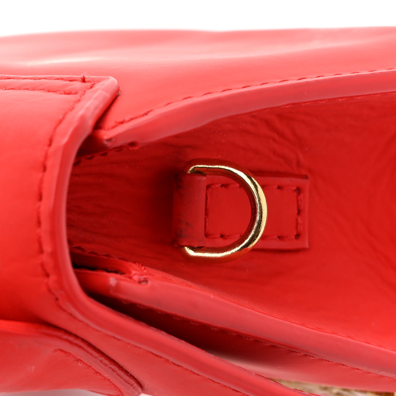 Jacquemus Rubberized Calfskin Le Chiquito Moyen Red 19 of 19