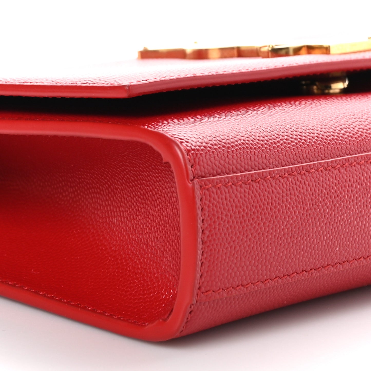 Grain De Poudre Small Monogram Kate Satchel Bandana Red