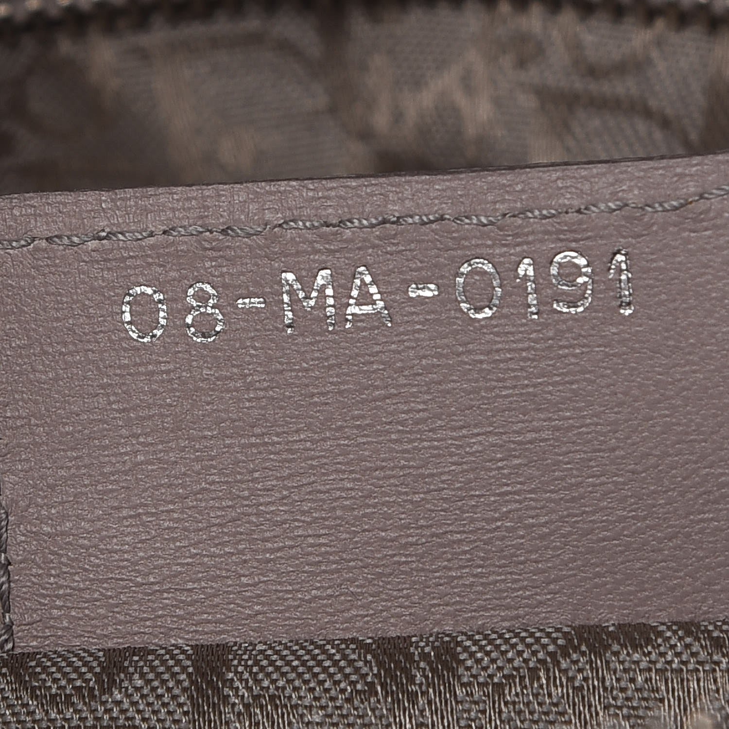 Christian Dior Lambskin Cannage Large Lady Dior Light Grey 7 of 8