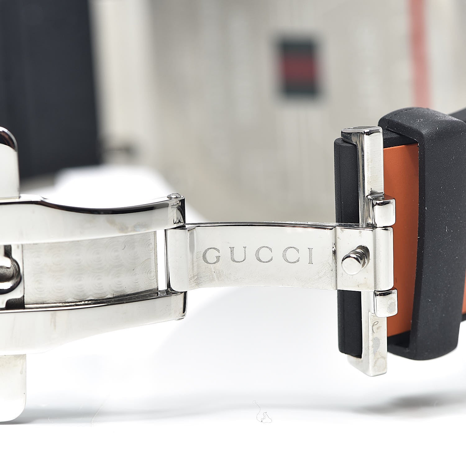 Gucci Stainless Steel Rubber 49mm Digital I-Gucci Sport Watch Black 7 of 7