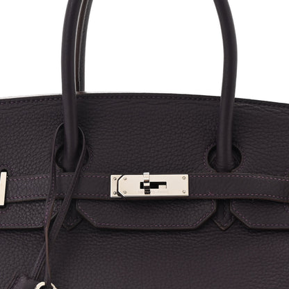 Hermes Togo Birkin 35 Raisin 8 of 14