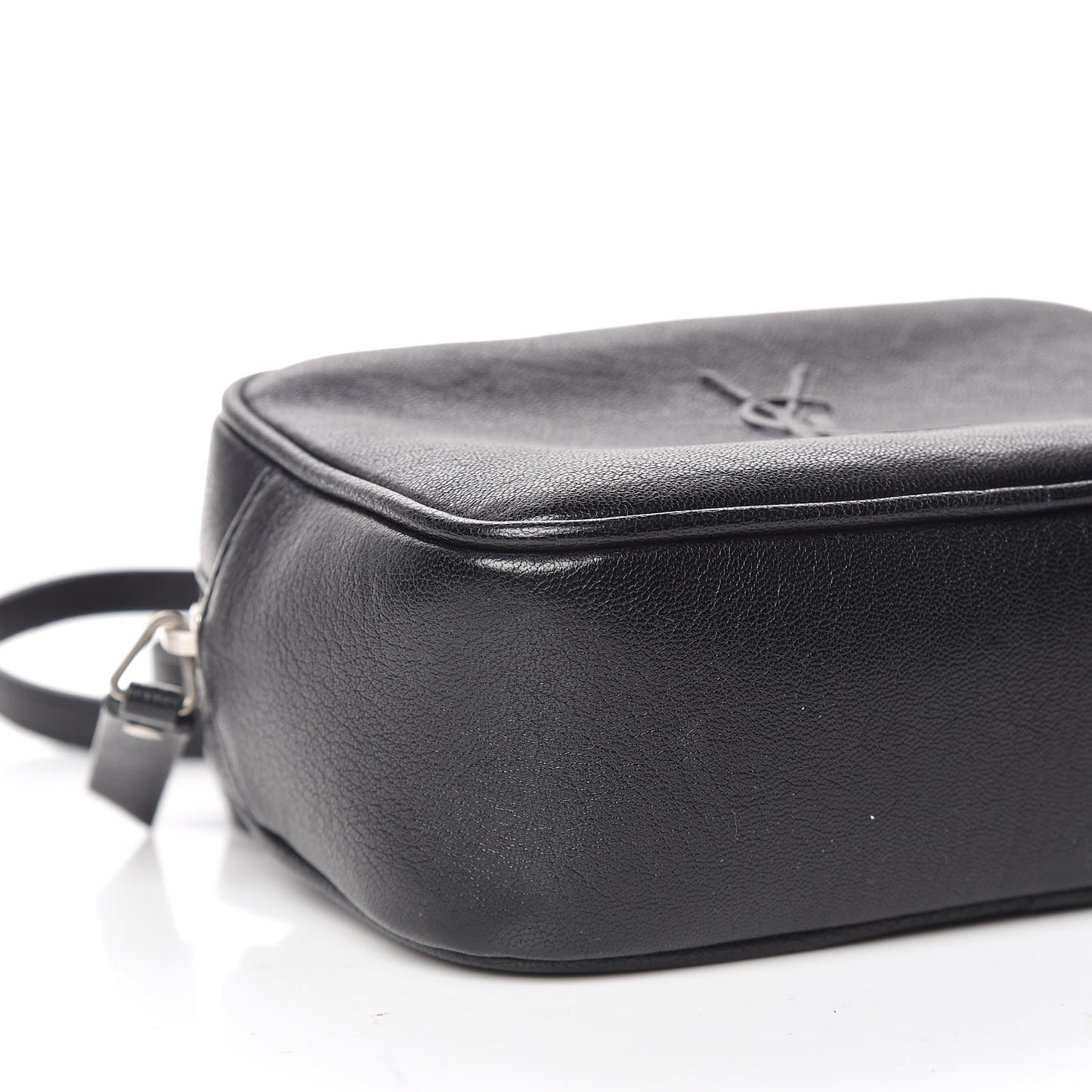 Lambskin Monogram Lou Belt Bag Black