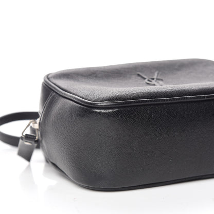 Saint Laurent Lambskin Monogram Lou Belt Bag Black 8 of 9