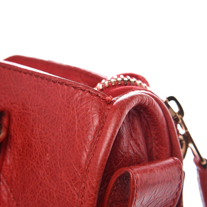 Balenciaga Agneau Giant 21 Rose Gold Hardware City Rouge Coquelicot 7 of 7