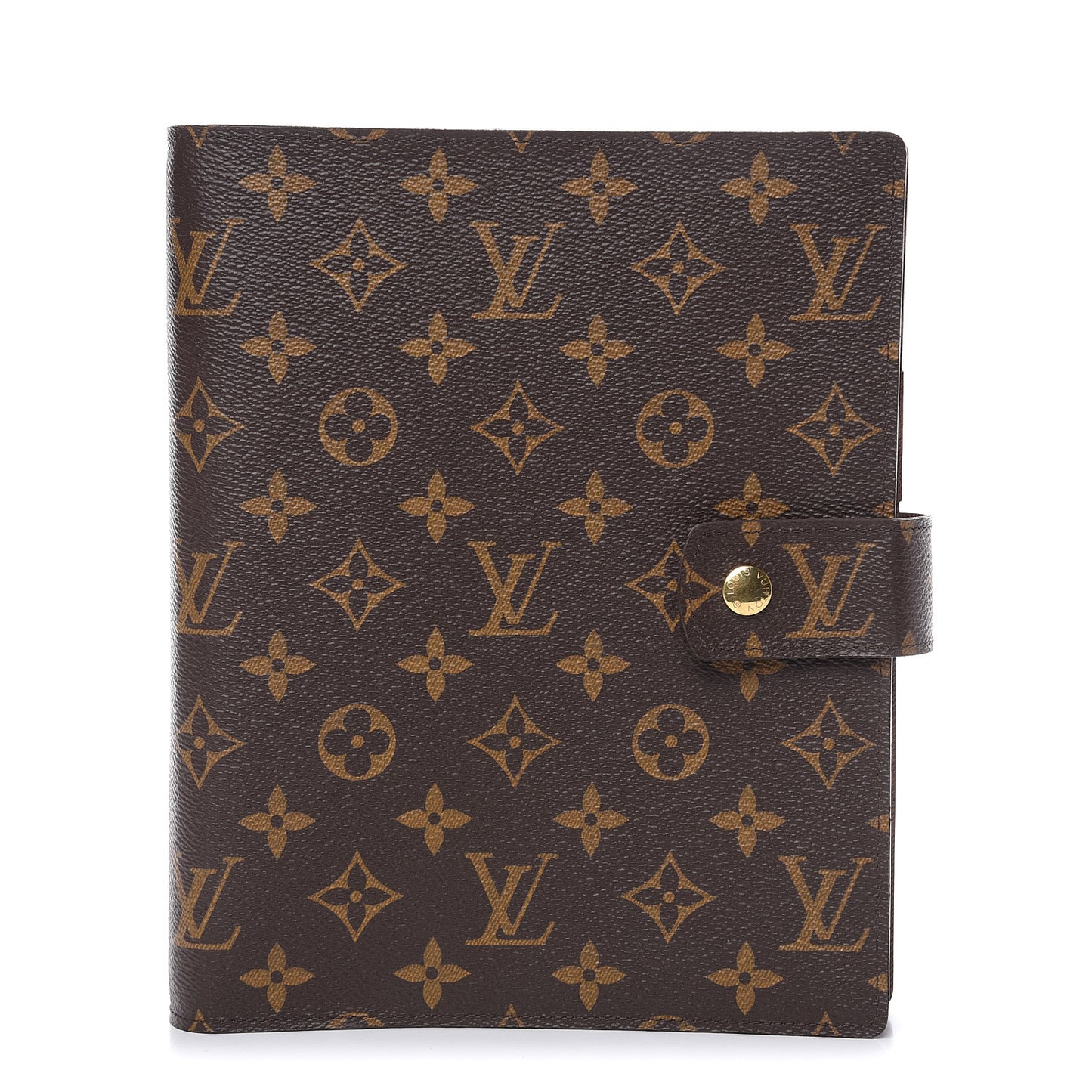 Monogram Large Ring Agenda Cover