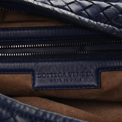 Bottega Veneta Nappa Intrecciato Large Veneta Hobo Baltic Blue 7 of 7