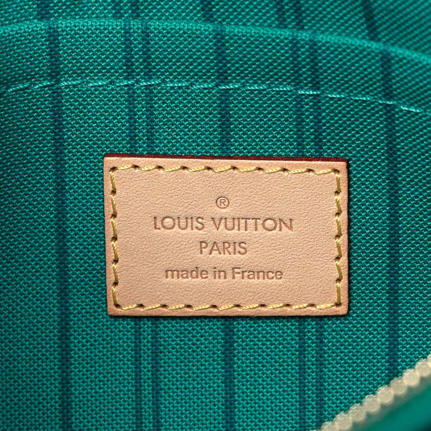 Louis Vuitton Monogram V Neverfull MM Turquoise 9 of 22