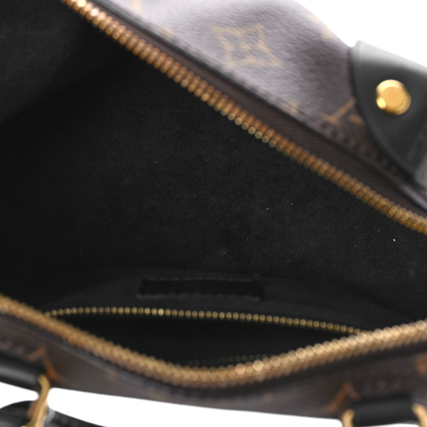 Louis Vuitton Monogram Petite Malle Souple Black 5 of 8