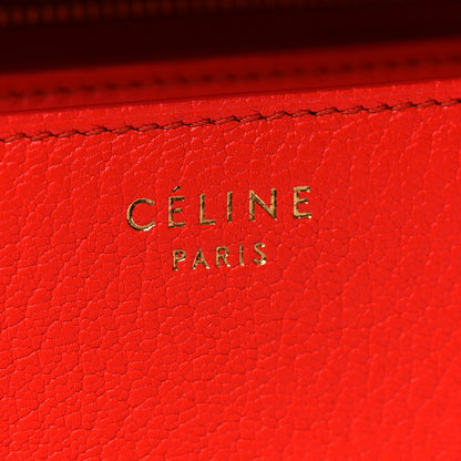 Celine Goatskin Medium Classic Box Flap Bag Alizarin 6 of 11
