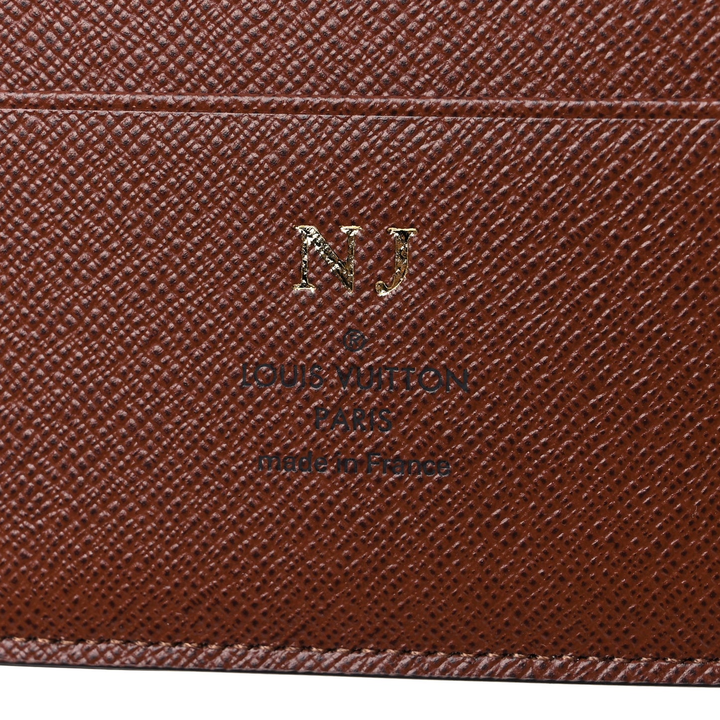 Monogram Large Ring Agenda Cover