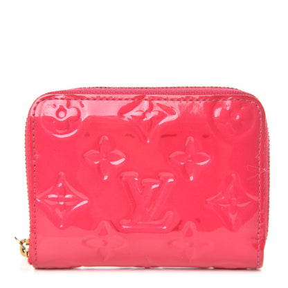 Louis Vuitton Vernis Zippy Coin Purse Freesia 1 of 12