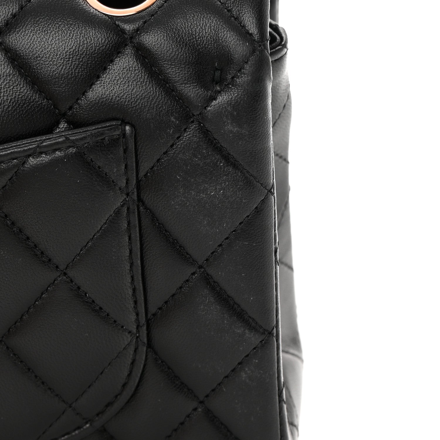 Chanel Lambskin Quilted Small Double Flap Black 15 of 16